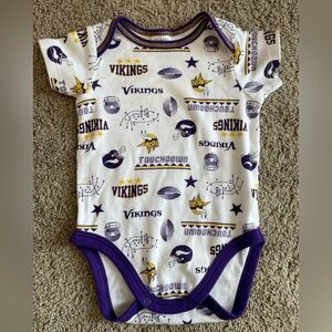 Minnesota Vikings Baby One Piece 0-3 months